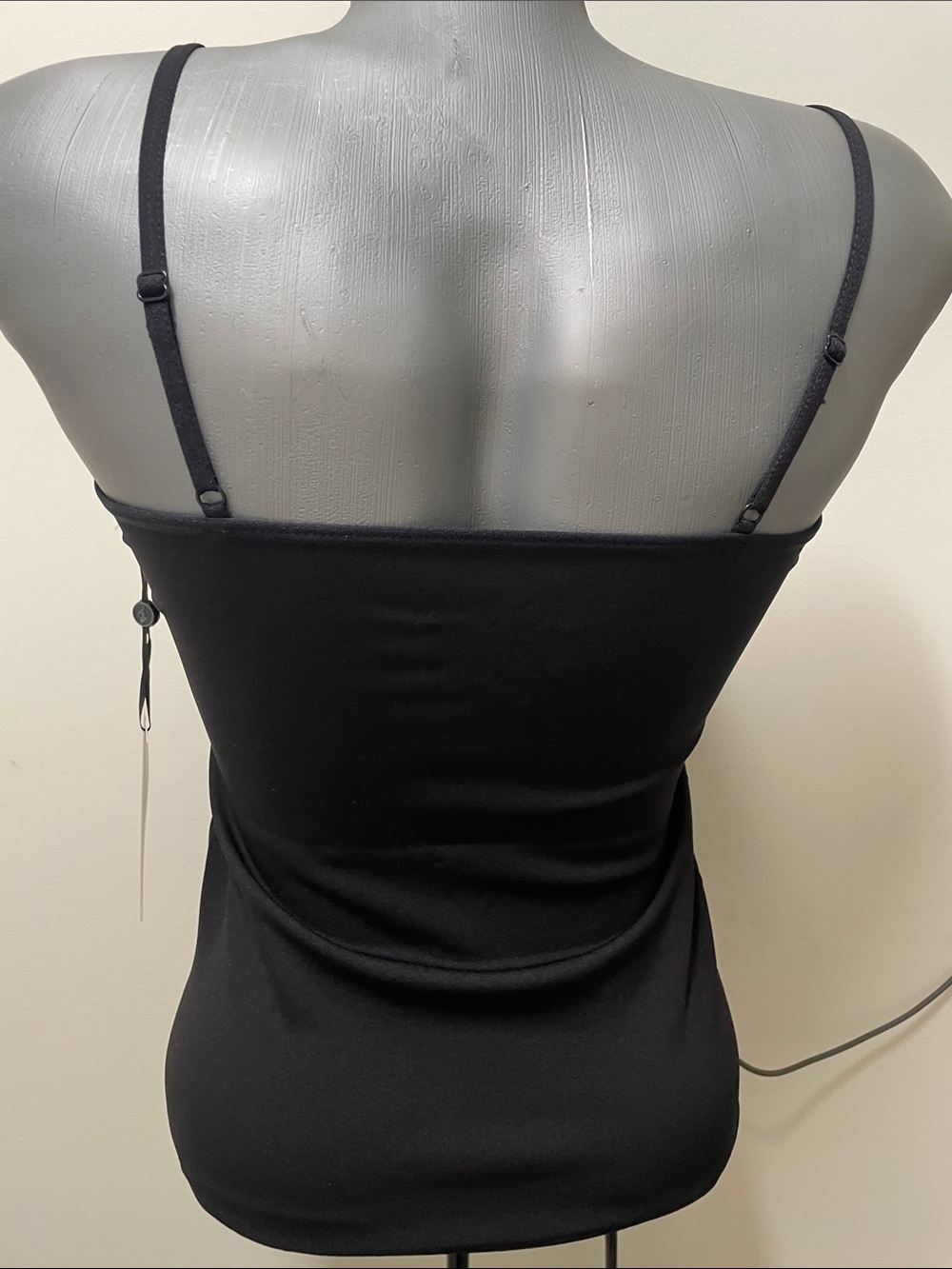 Baby Phat Black Rhinestone Script Logo Cami - Picture 5 of 6